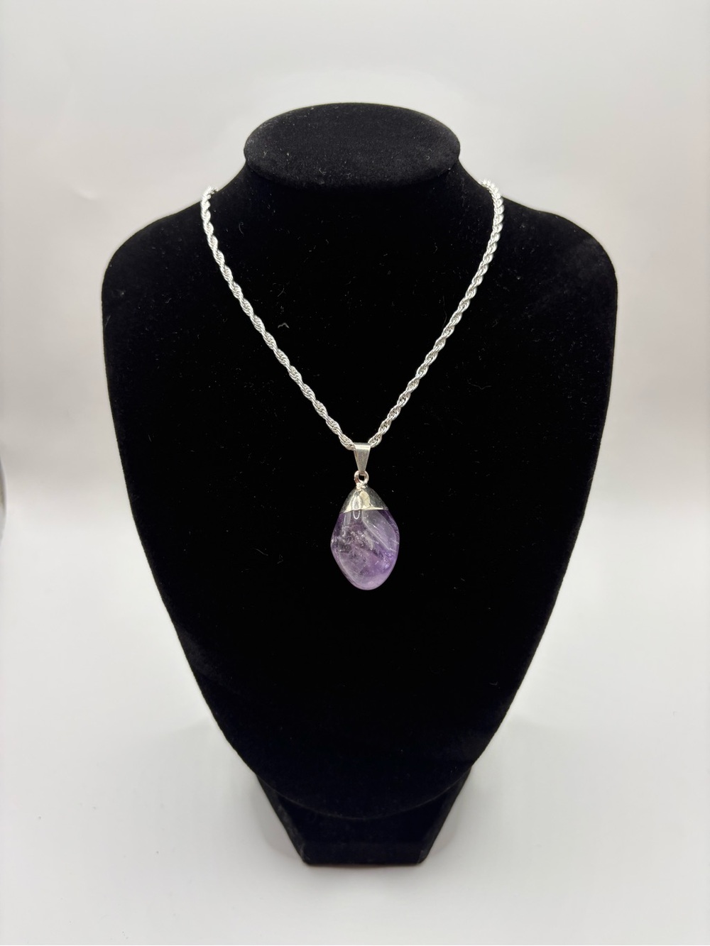 Amethyst Teardrop PENDANT ONLY